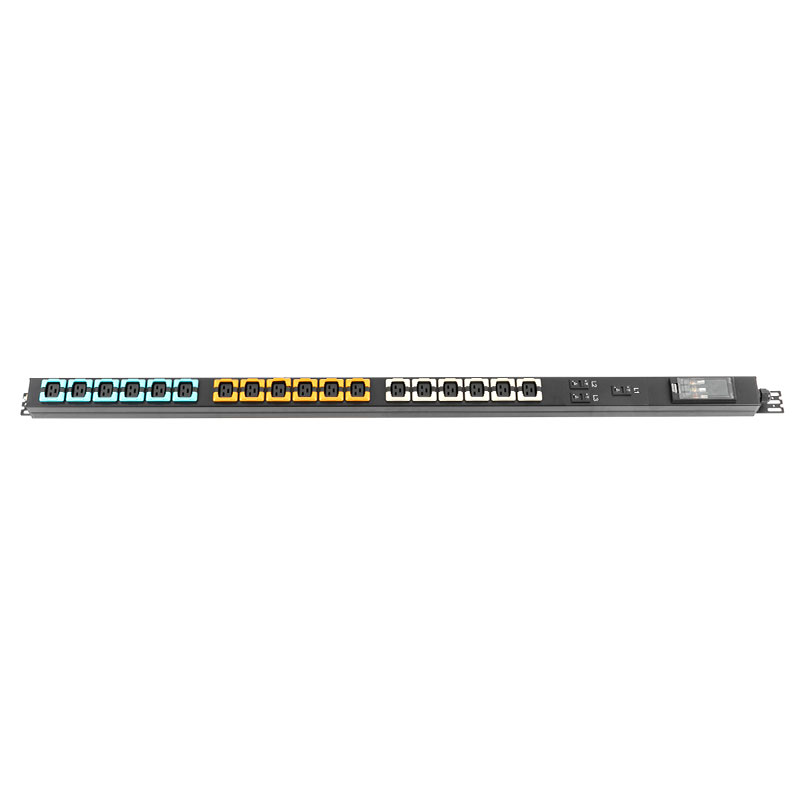 3-Phase 18-Outlet C19 Vertical Breaker Switched Rack Pdu